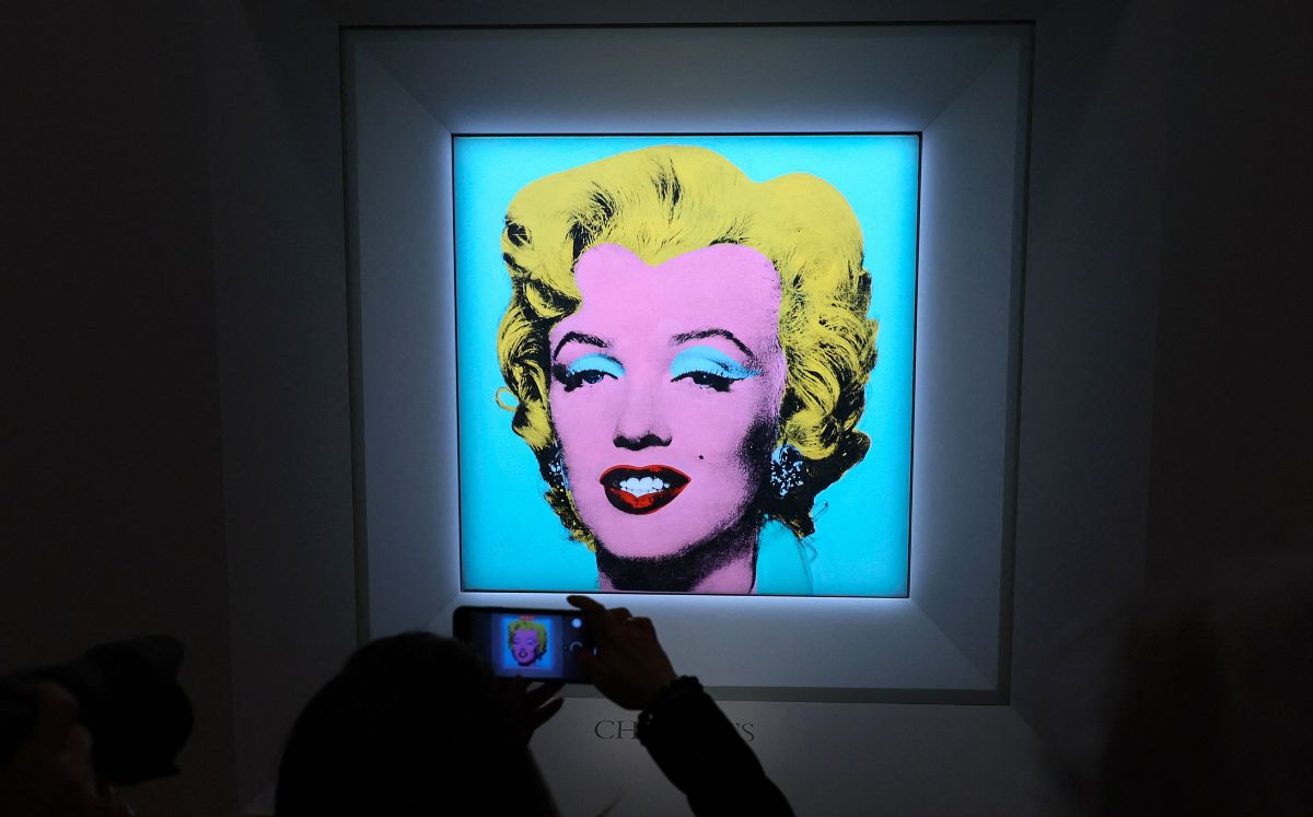 Marilyn Monroe de Andy Warhol (AFP).