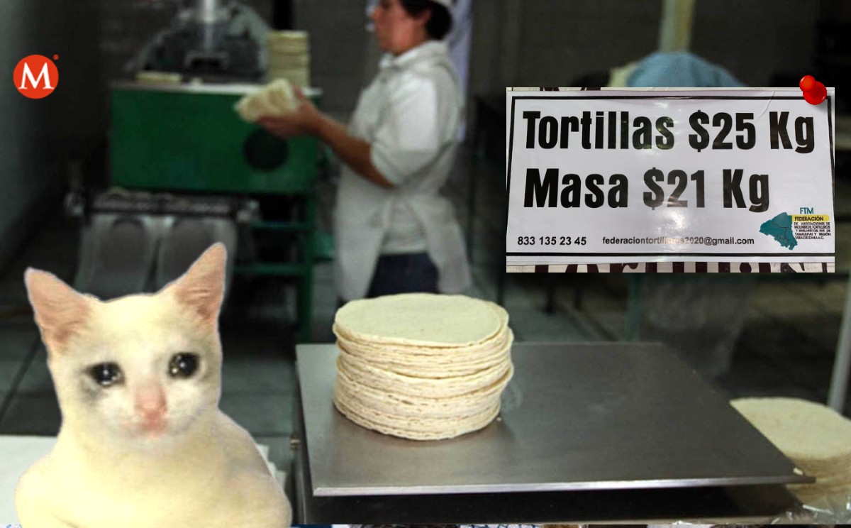 Precio de la tortilla al 21 de maro del 2022 en Tamaulipas