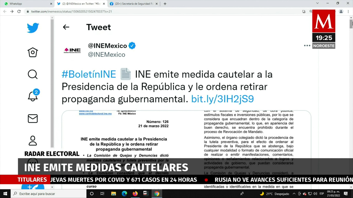 Servidores públicos no pueden promocionar revocación, advierte INE