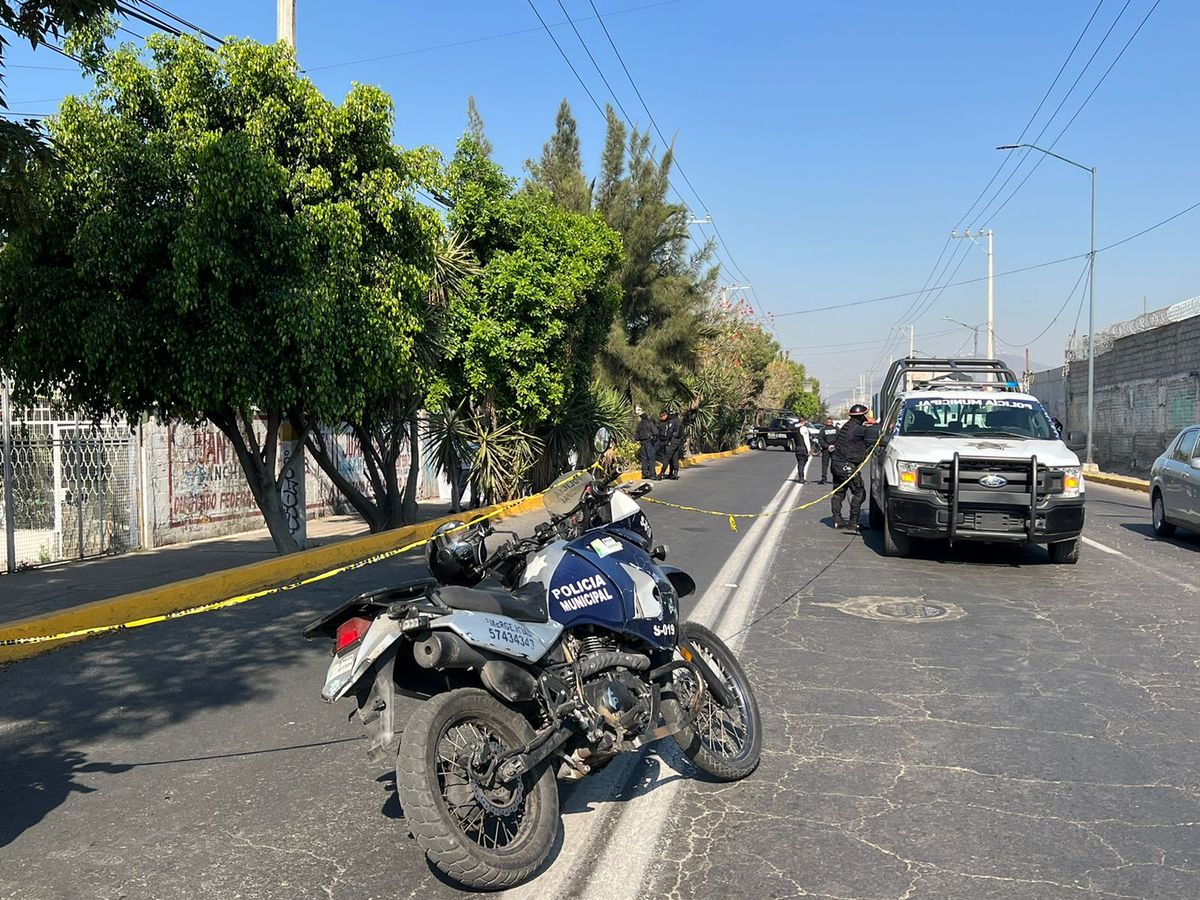 La zona fue acordonada por elementos de policía. | Ramón Ramírez