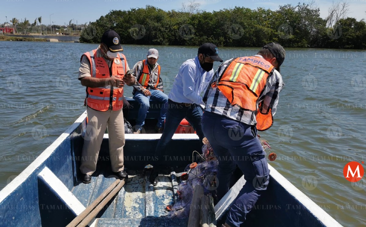Detectan red de 60 metros utilizada por furtivos en laguna del Carpintero
