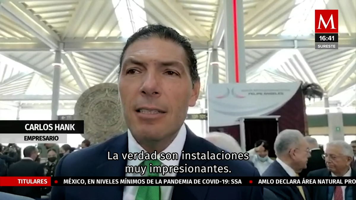 Empresarios avalan el AIFA: espectacular y una obra de arte