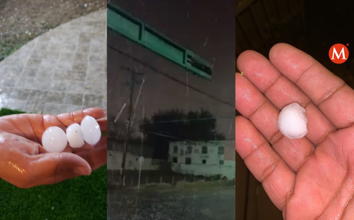 Graniza en Nuevo Laredo, Tamaulipas (Redes)