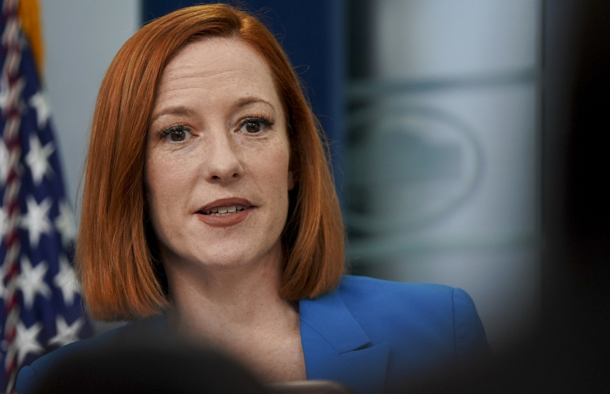 Jen Psaki, portavoz de la Casa Blanca. | EFE