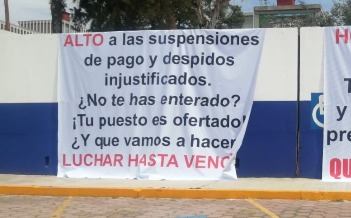 Se manifiestan trabajadores de SEPE – USET; secretario de educación advierte que no habrá privilegios  | Especial