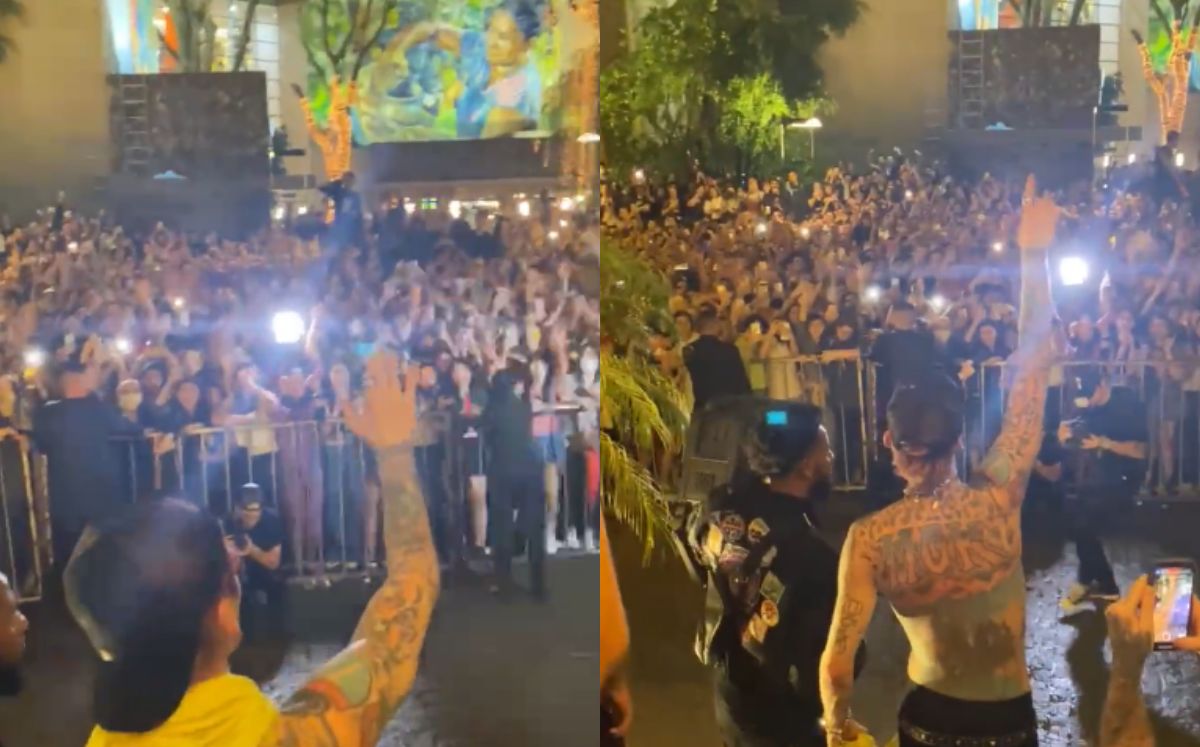 MGK ofrece concierto en su hotel (Especial).
