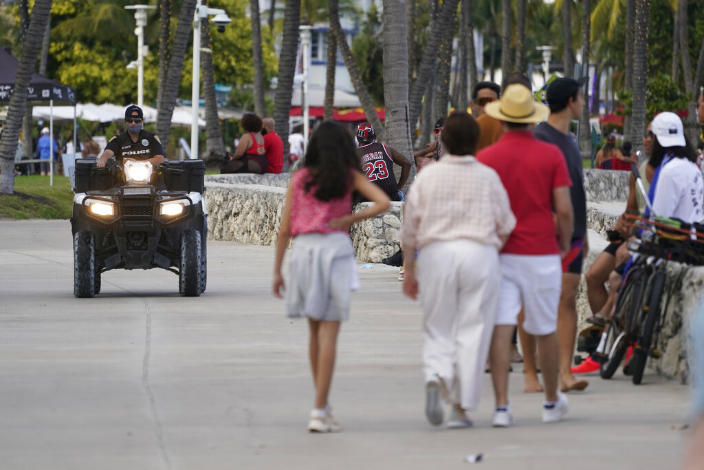 Miami Beach es una de las zonas con mayor turismo de Spring Break. (AP)