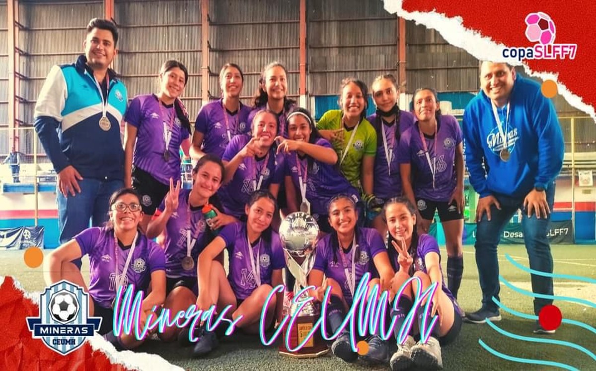 Mineras CEUMH cumple un año de formar parte de la Superliga. (Cortesía)