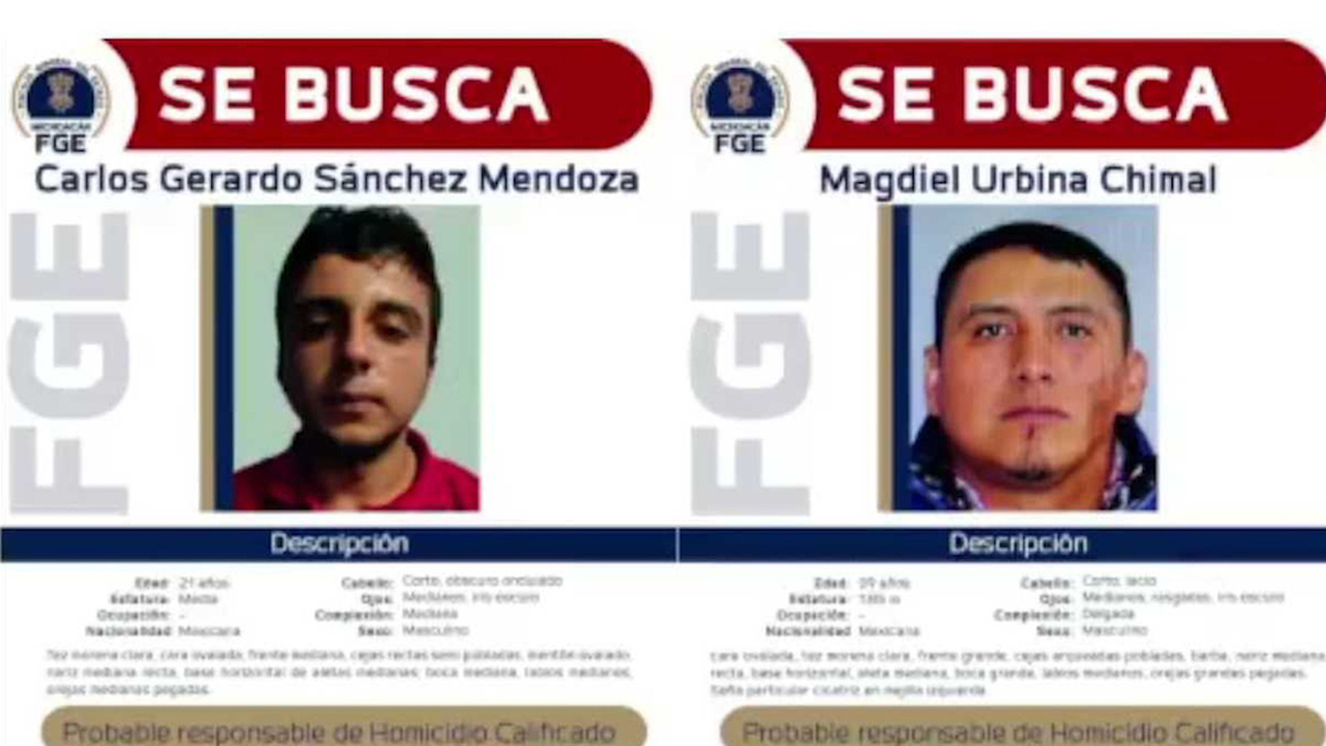 Ofrecen recompensa de 200 mil pesos por los presuntos asesinos