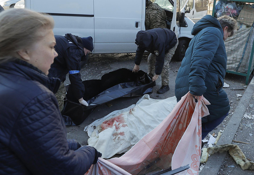 Actualmente algunos ucranianos han logrado salir del país en busca de refugio en diferentes países de Europa|EFE