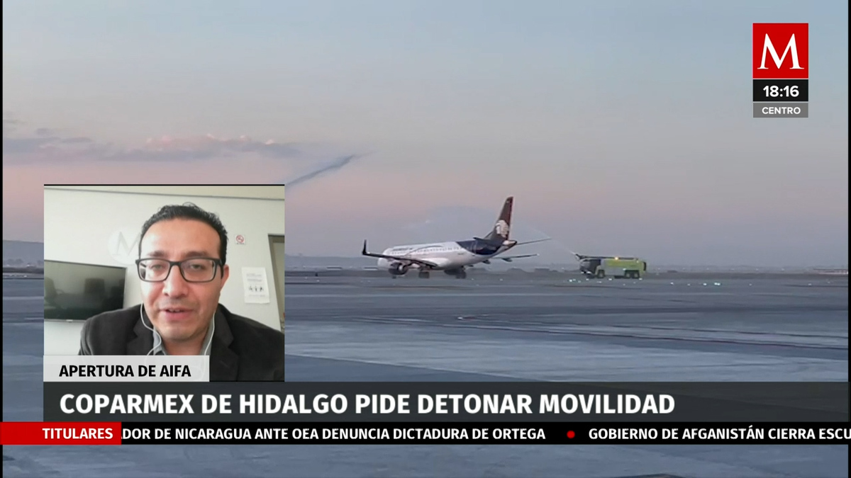 Coparmex pide denotar la movilidad en Hidalgo para aprovechar el AIFA
