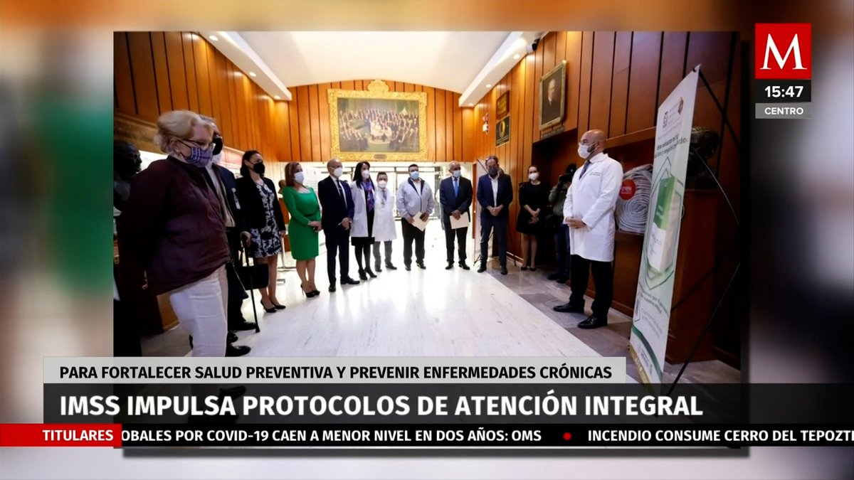 El IMSS presentó los Protocolos de Atención Integral