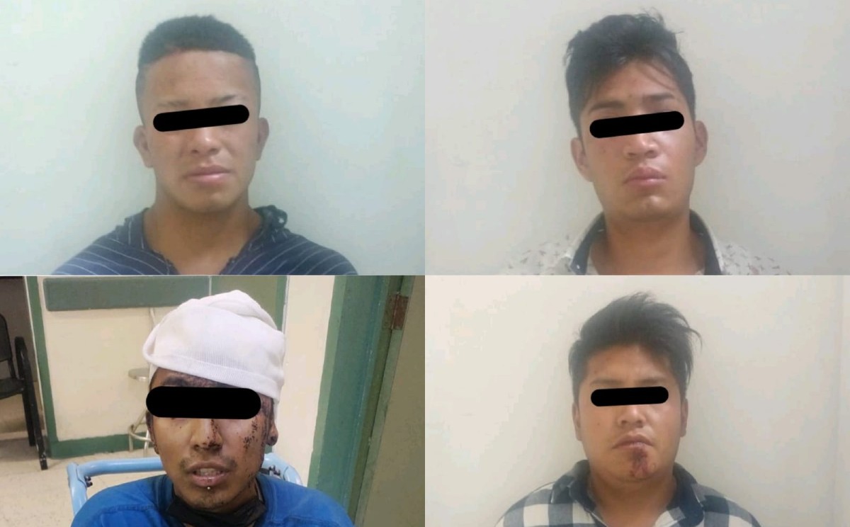 Fueron remitidos al Ministerio Público.