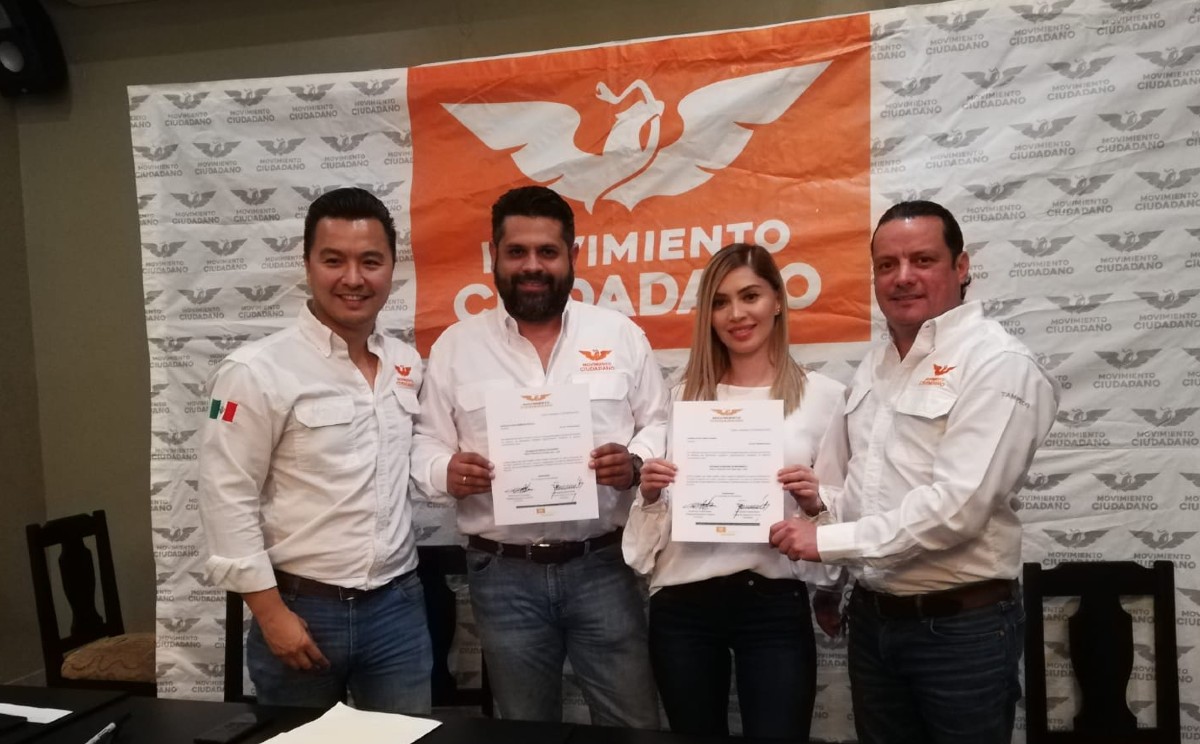 Movimiento Ciudadano integró a más personajes a su organigrama en Tamaulipas.