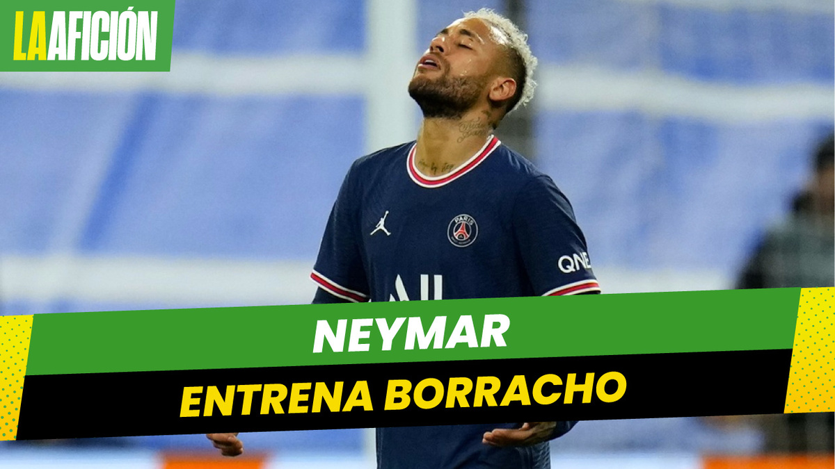 Neymar asiste borracho a entrenamientos del PSG: reportan