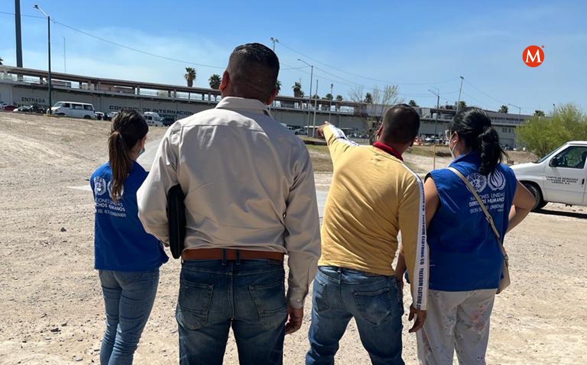 ONU-DH visitó Nuevo Laredo. (@ONUDHmexico)