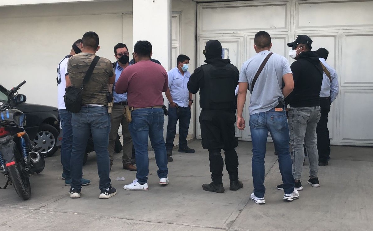 Personal de la escuela asegura que nadie entró al inmueble. (Abadiel Martínez)