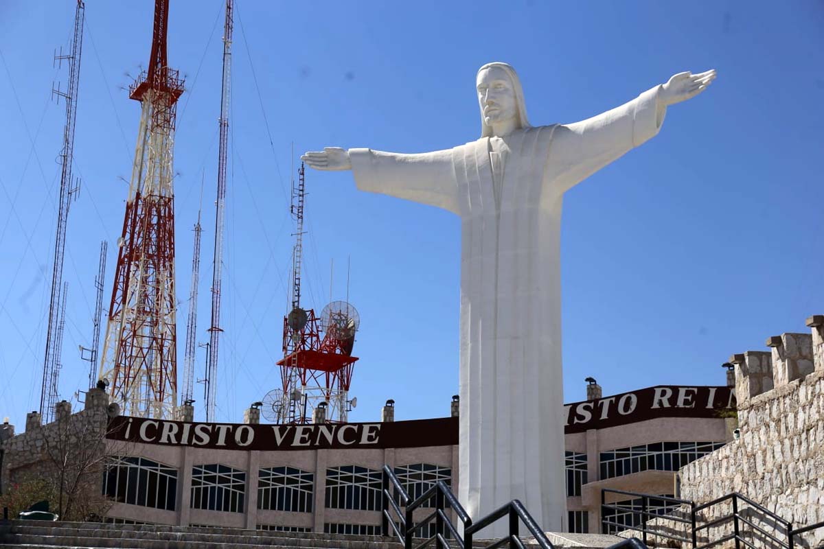 Viacrucis en Torreón. (Mauricio Román)