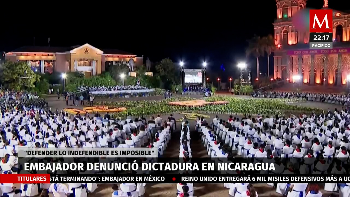 Embajador Nicaragua ante OEA denuncia dictadura de Daniel Ortega