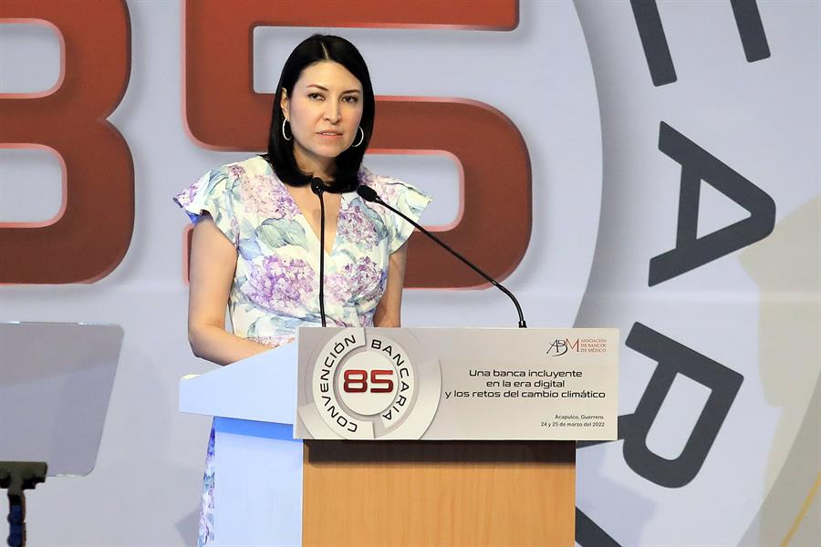 La gobernadora del Banco de México (Banxico), Victoria Rodríguez. (EFE)