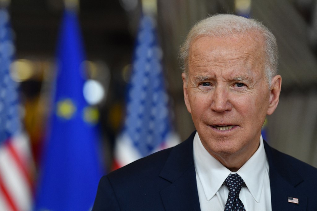 Joe Biden, presidente de Estados Unidos, en Europa. | AFP