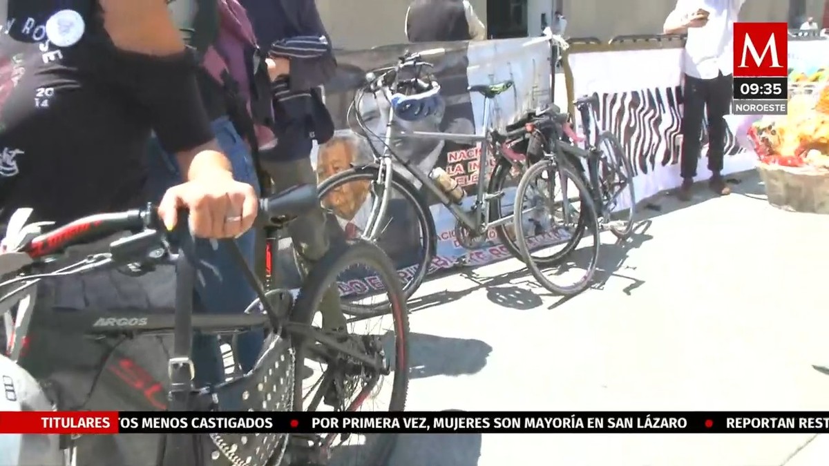 Movilización de ciclistas hacia el Congreso en apoyo a Ley de Movilidad