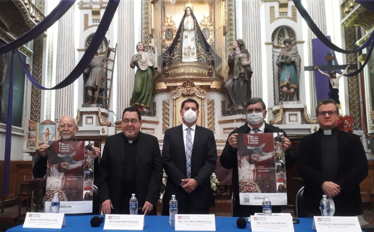 Regresa Procesión de Viernes Santo a la presencialidad con 100 mil fieles y siete imágenes en Puebla | Jaime Zambrano