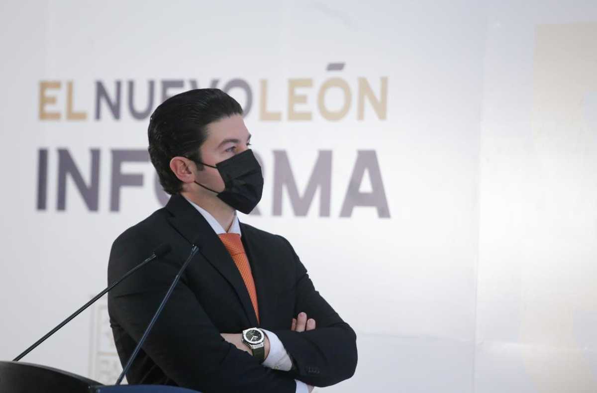 Samuel García, gobernador de Nuevo León. Foto: Jorge López.