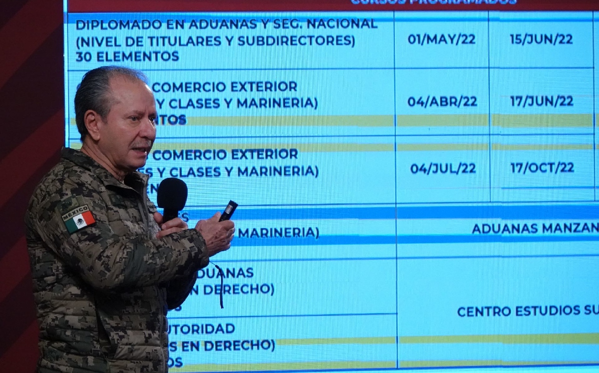 El secretario destacó que todo el personal de la Marina fue capacitado antes del operativo. | Cuartoscuro
