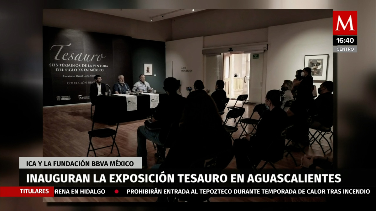El ICA y la Fundación BBVA inauguraron la exposición Tesauro