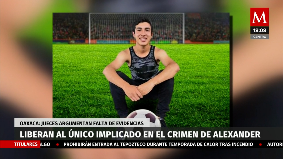 Liberan a presunto implicado en asesinato de Alexander Martínez