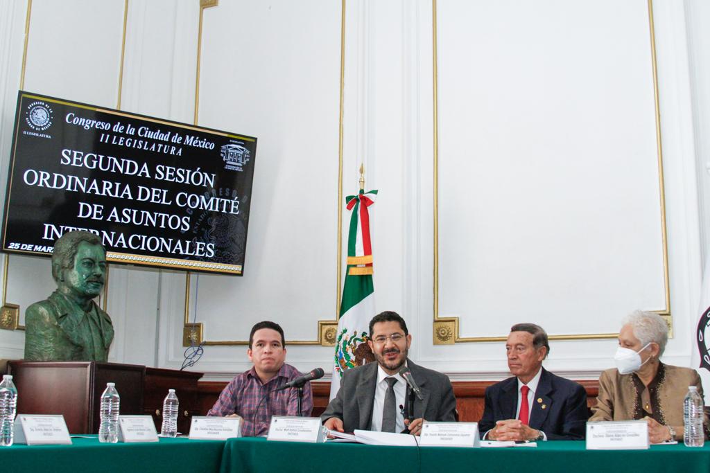 Martí Batres, acudió al Congreso de la Ciudad de México (Especial)