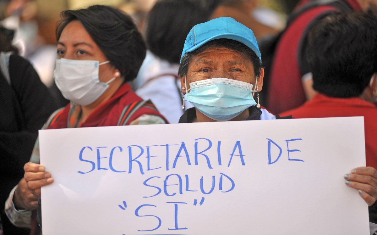 Protesta personal de salud en Tlaxcala | Agencia Enfoque