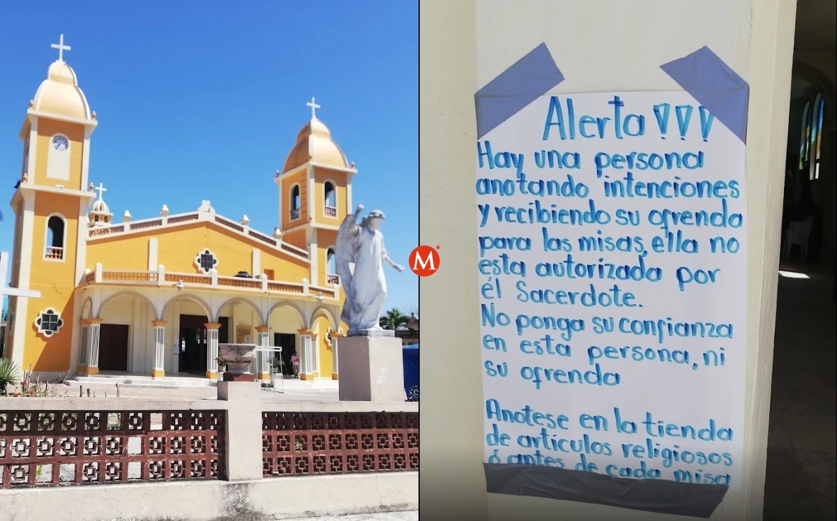 Se roban las ofrendas de la parroquia del señor de la Misericordia