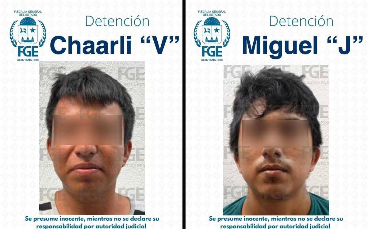 Chaarli 'V' y Miguel 'J' son presuntos cómplices de Wilber 'U'. | Especial