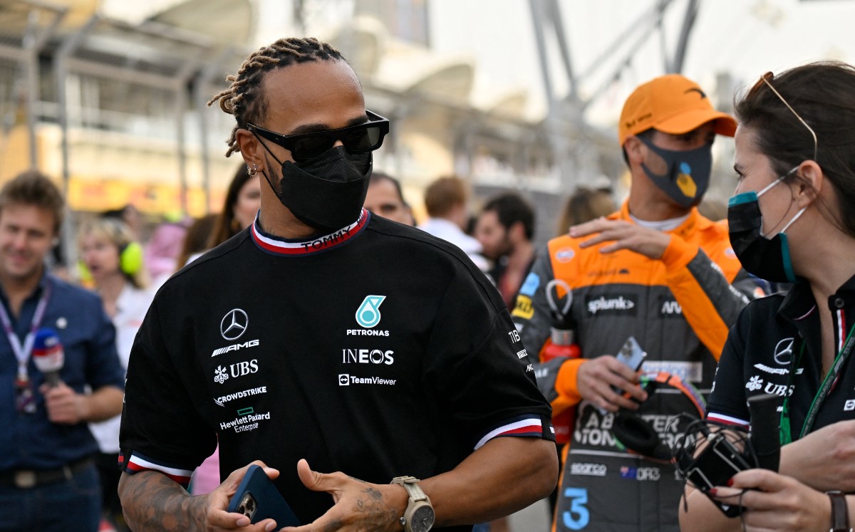 Despiden a comisario de GP de Arabia Saudita por desear accidente a Hamilton (AFP)