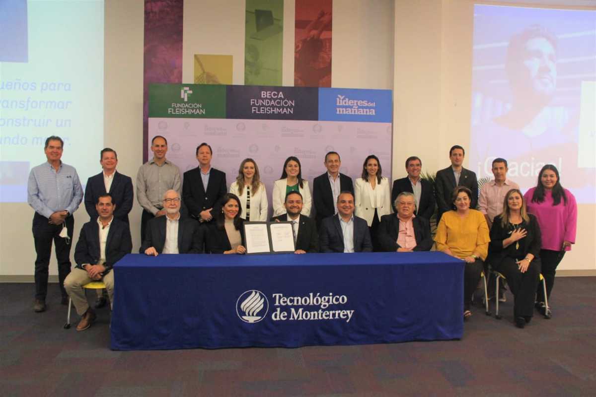 Fundación Fleishman impulsa becas Líderes del Mañana del Tec de Monterrey