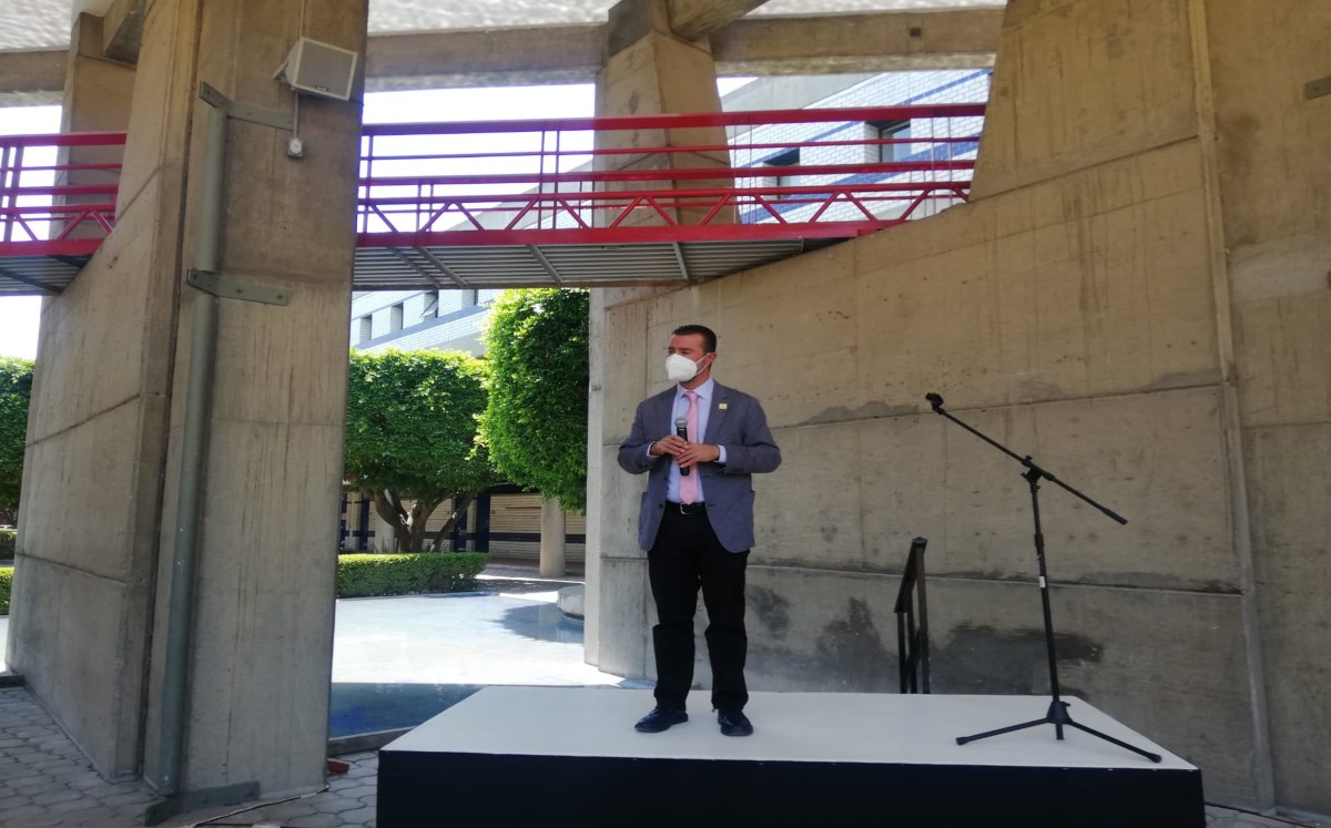 Mario Ernesto Patrón Sánchez, rector. | Jaime Zambrano