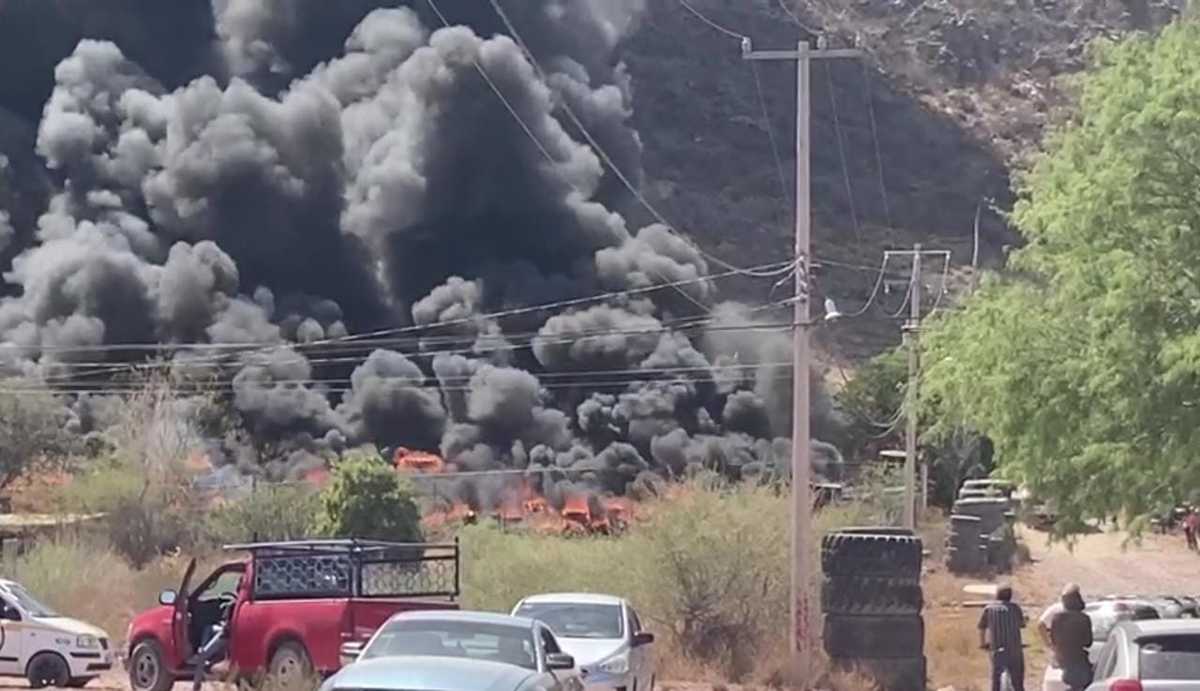 Incendio en Villa Juárez, en Lerdo | Milenio Digital