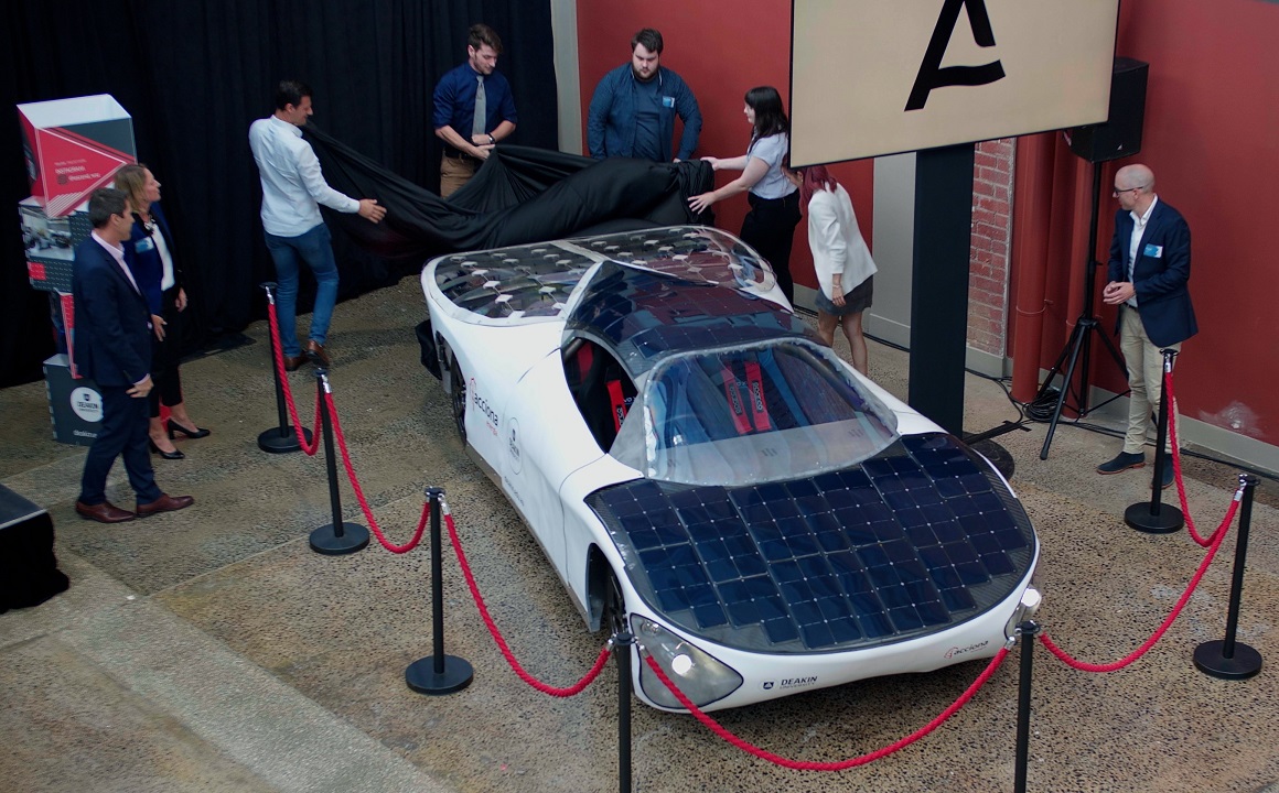 ASCEND es el nombre del vehículo que deriva de ACCIONA Solar Car ENgineered by Deakin. (Cortesía)