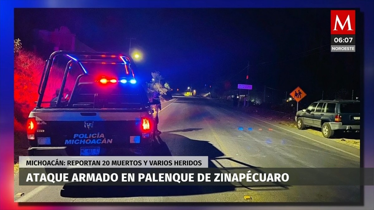 Aumenta a 20 el número de muertos tras ataque armado en palenque de Zinapécuaro