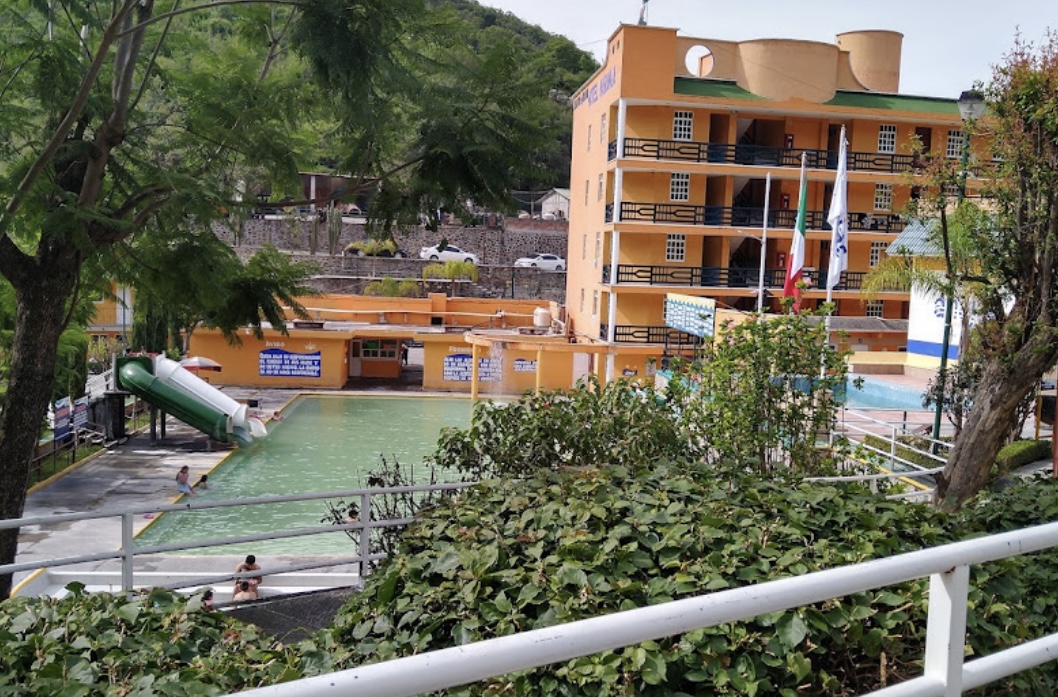 Balneario Santa María Amajac. (Facebook)