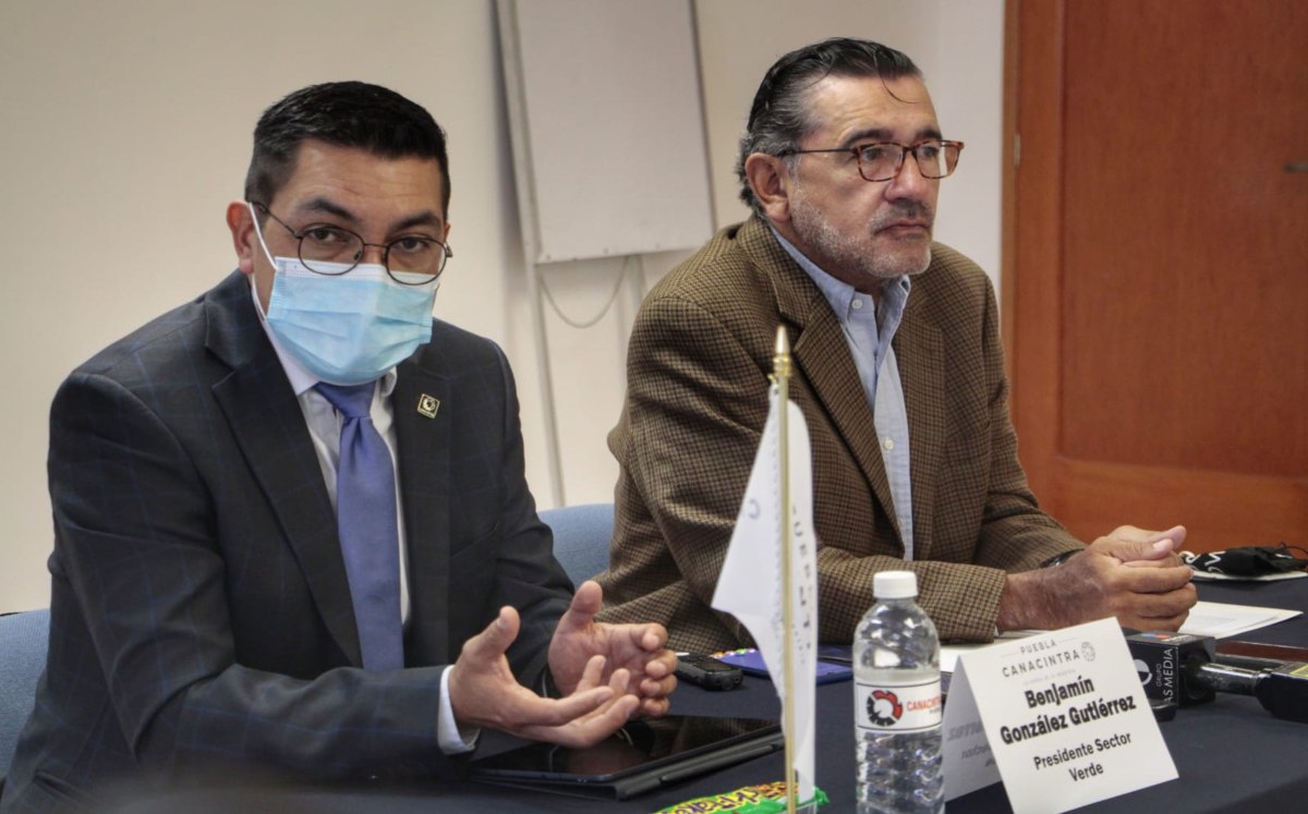 Benjamín González, presidente del sector verde de la CANACINTRA | Melanie Torres