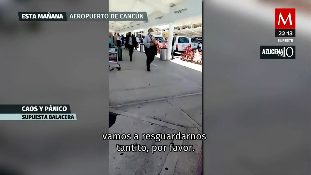 Caída de letreros en aeropuerto de Cancún originó confusión: SICT
