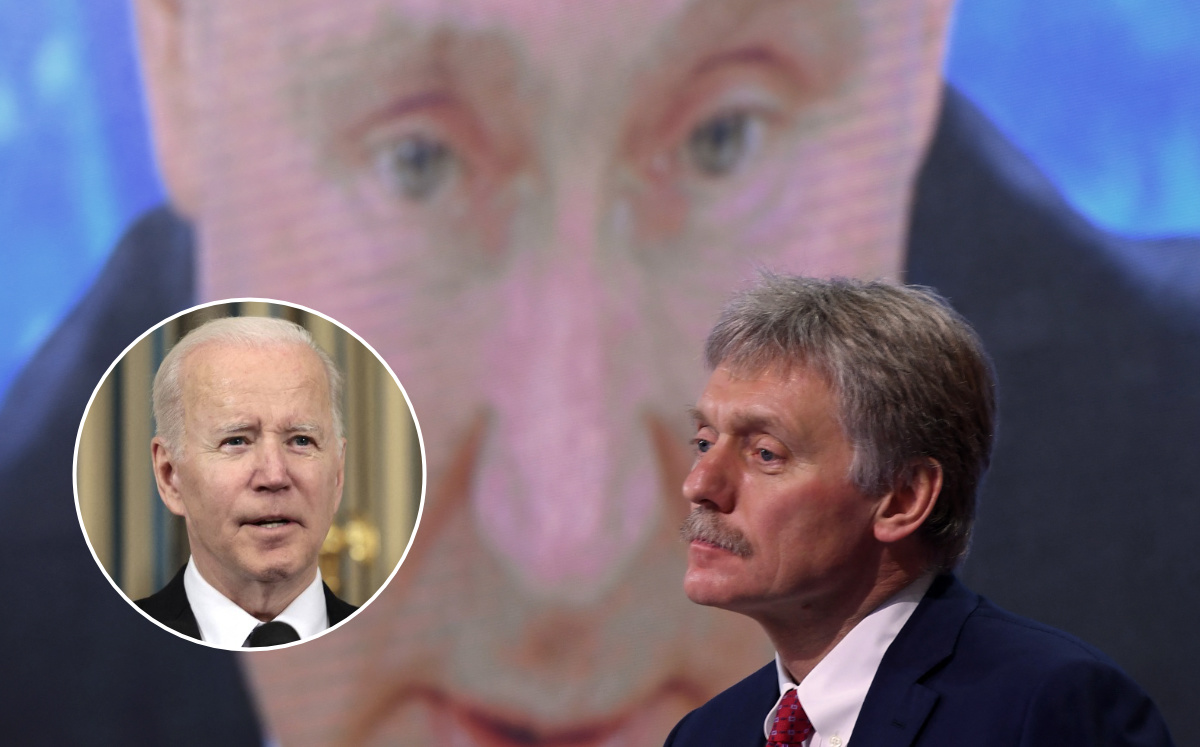 Dimitri Peskov, vocero del Kremlin, condenó las declaraciones de Joe Biden. (AFP)