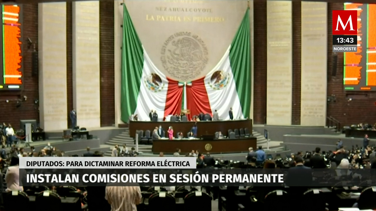 Diputados instalan comisiones para dictaminar reforma eléctrica