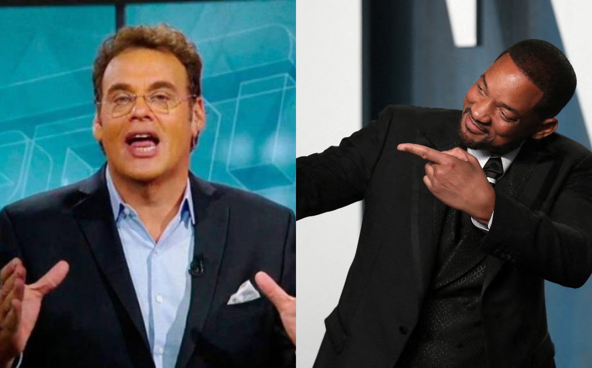 Faitelson compara cachetada de Will Smith con golpe de Cuauhtémoc Blanco (Especial/Reuters)