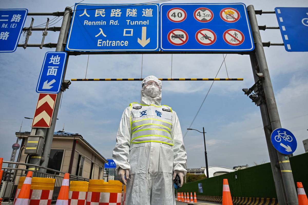 Shanghái es el epicentro de la pandemia en China (AFP)