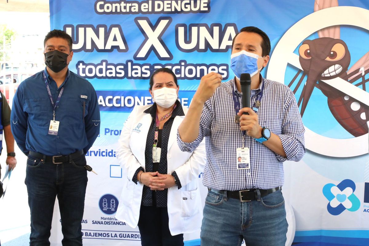 Arranca San Nicolás inicia campaña de acciones contra el dengue. Foto: Especial