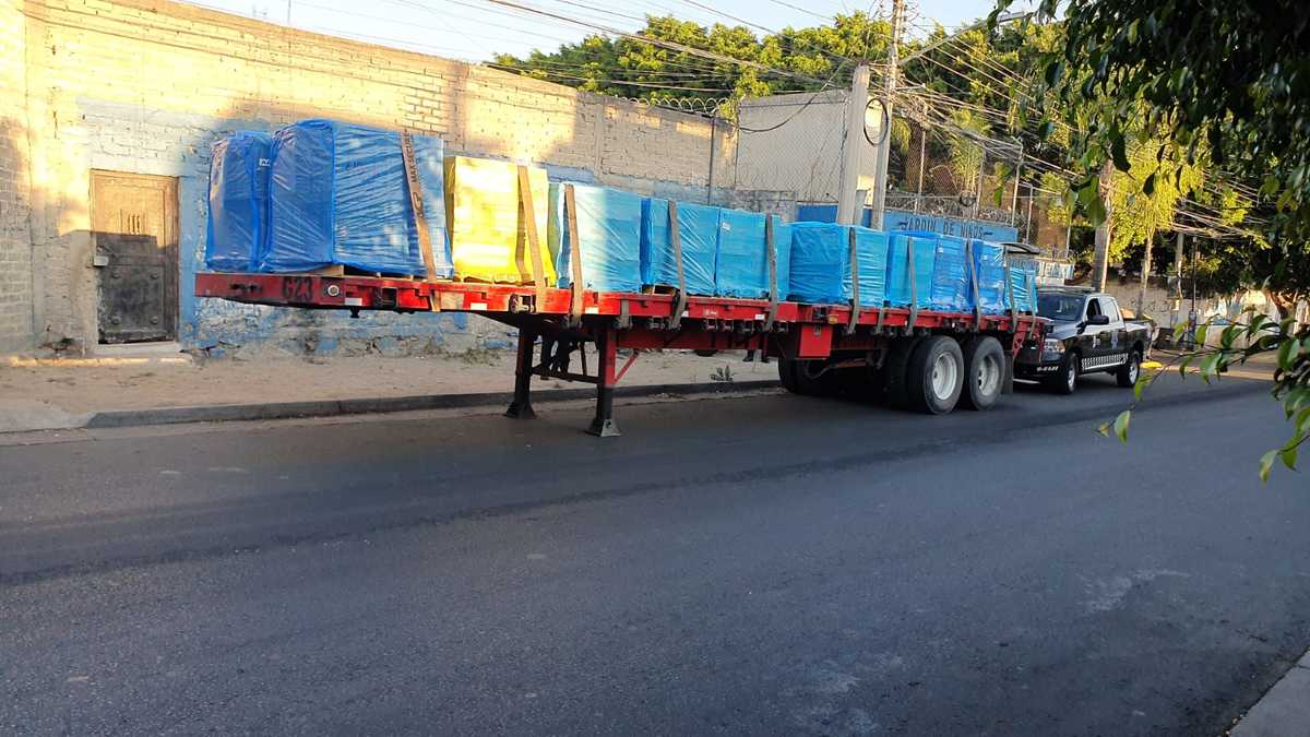 La carga fue encontrada en un punto diferente al del vehículo (Juan Carlos Munguía)